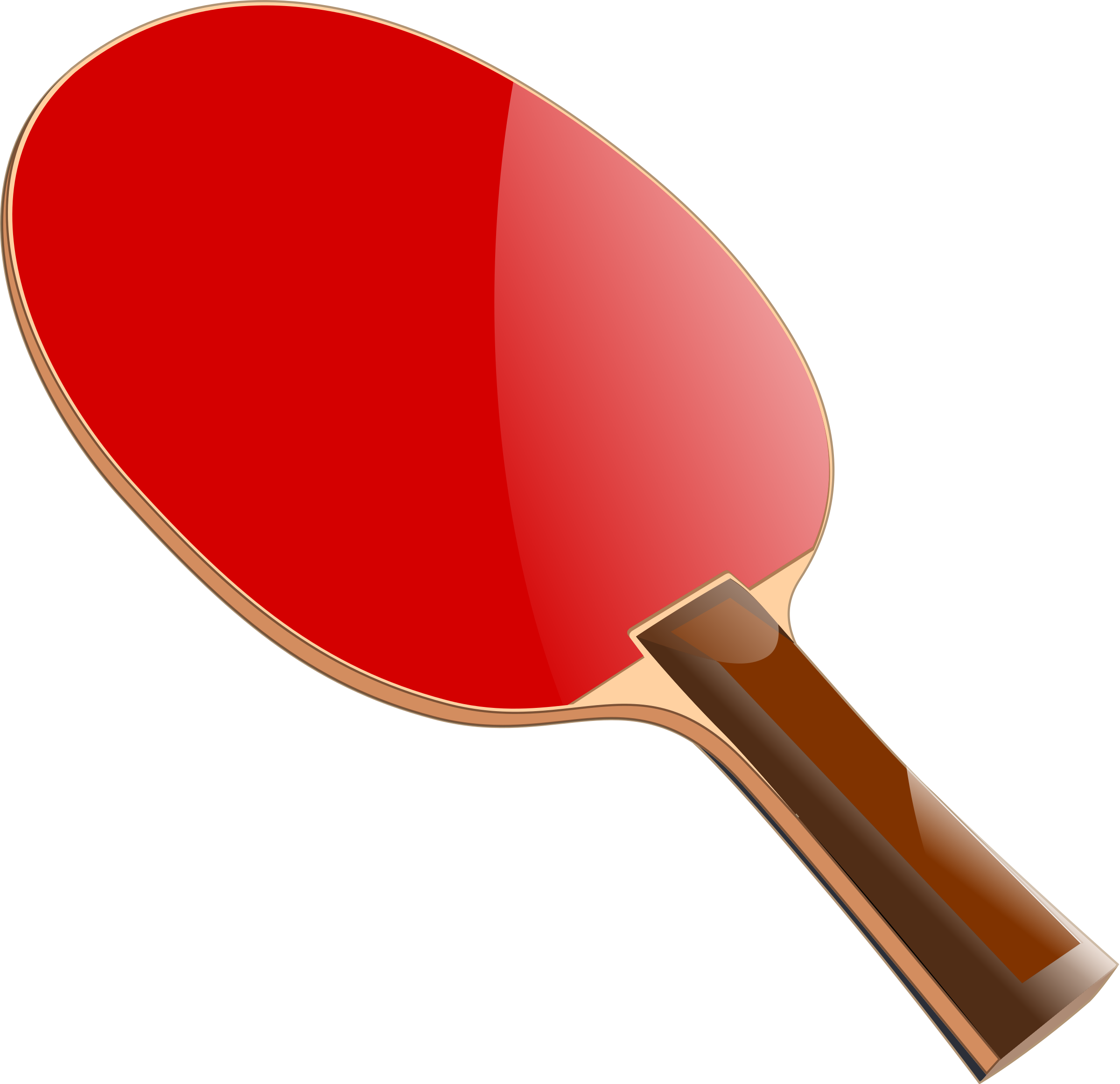 Ping Pong Racket Png Image - Ping Pong, Transparent background PNG HD thumbnail