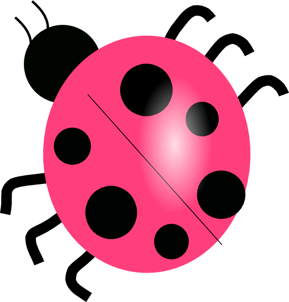 Download This Image As: - Pink And Green Ladybug, Transparent background PNG HD thumbnail