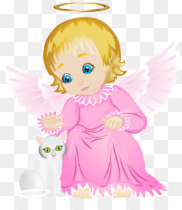 Png - Pink Angel, Transparent background PNG HD thumbnail