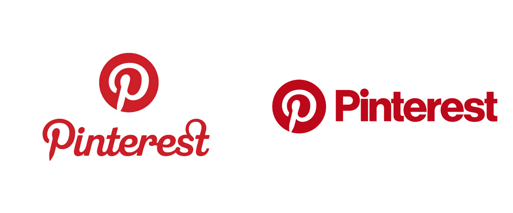 Brand New: New Logo For Pinterest - Pinterest, Transparent background PNG HD thumbnail