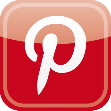Pinterest flat icon Transpare