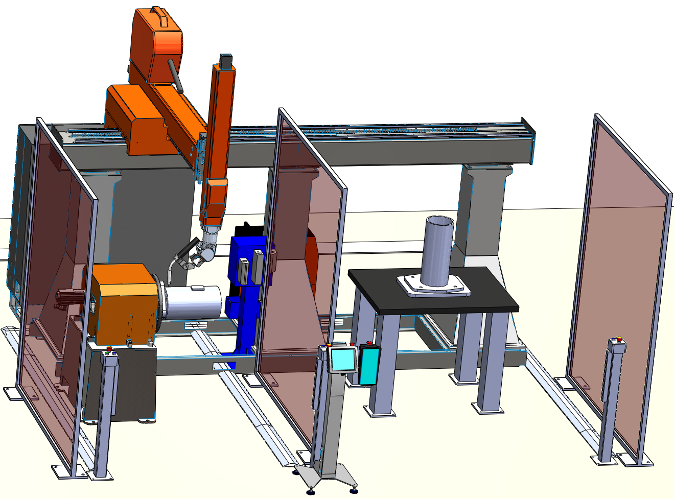 5 Axis Robotic System For Pipe Welding - Pipe Welding, Transparent background PNG HD thumbnail