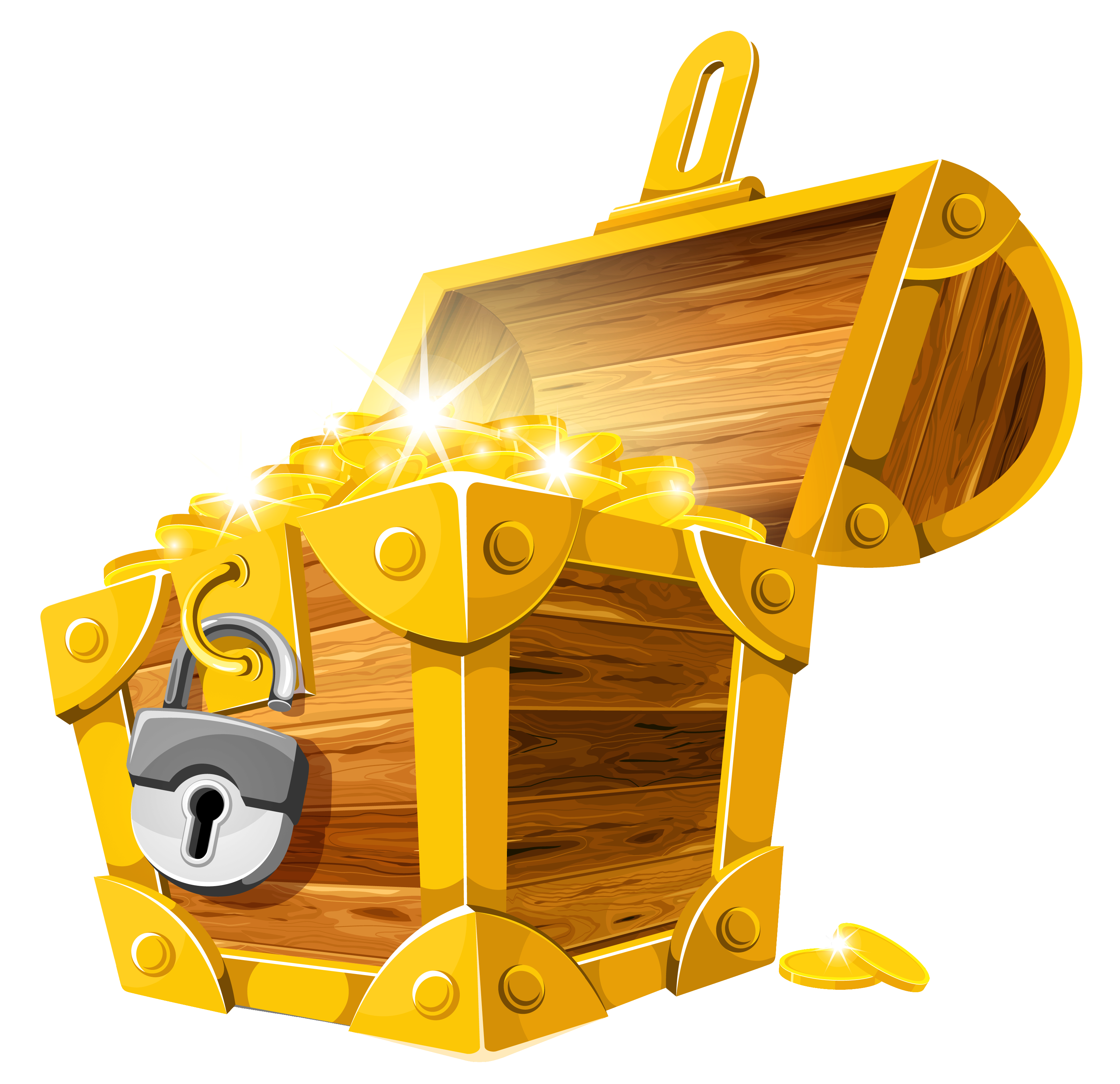 Pirate Treasure Chest Clip Art Pluspng 2 - Pirate Treasure Chest, Transparent background PNG HD thumbnail