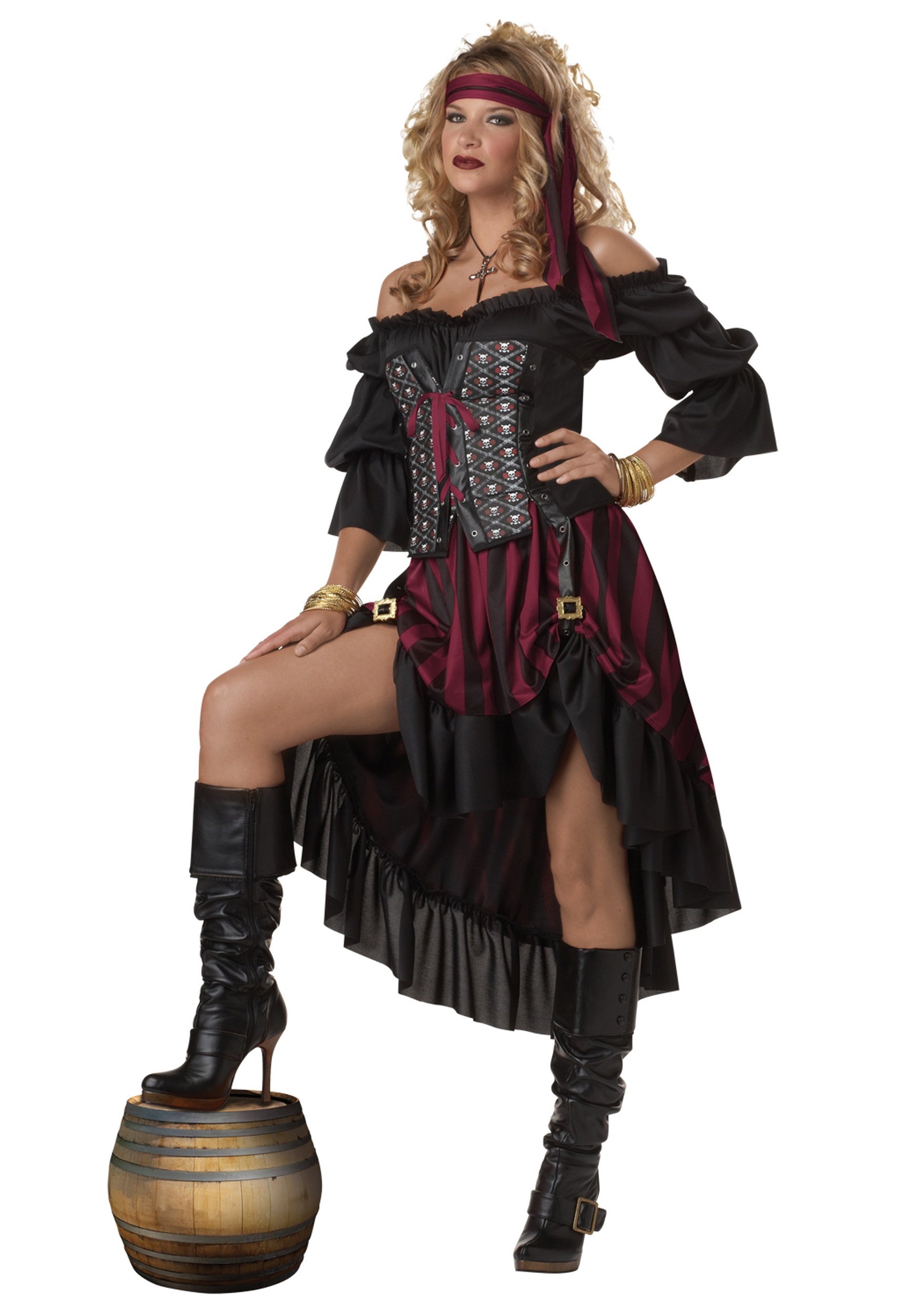 Pirate Wench Costume - Pirate Wench, Transparent background PNG HD thumbnail