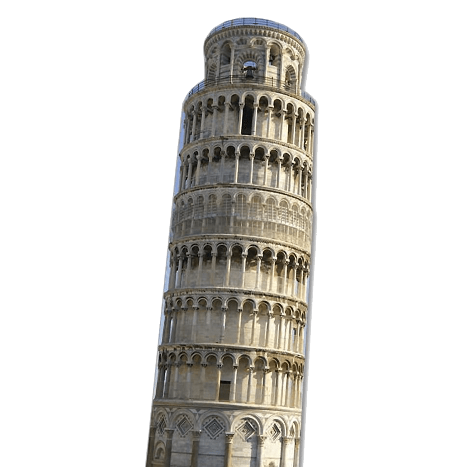 Pisa Tower - Pisa Tower, Transparent background PNG HD thumbnail