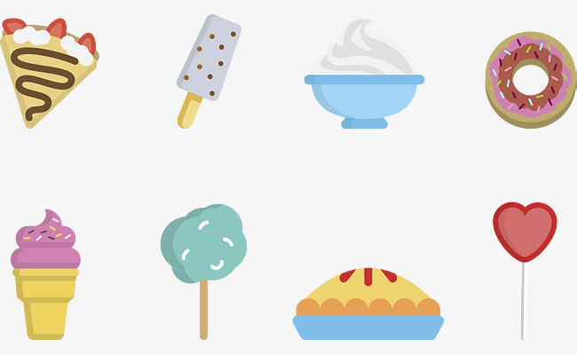 Cartoon Food Collection, Pizza, Ice Cream, Dessert Png And Vector - Pizza And Ice Cream, Transparent background PNG HD thumbnail