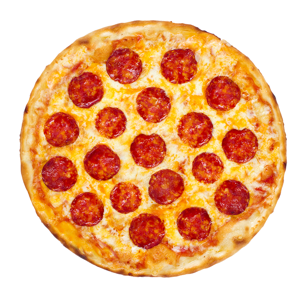Pepperoni Pizza - Pizza, Transparent background PNG HD thumbnail