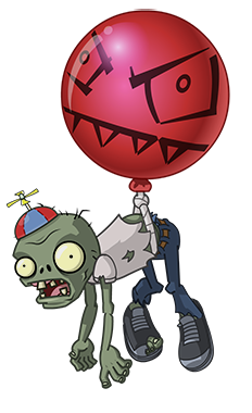 File:hd Balloon Zombie.png - Plants V Zombies, Transparent background PNG HD thumbnail