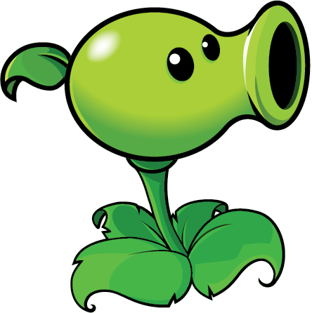 Peashooter.png - Plants Vs Zombies, Transparent background PNG HD thumbnail