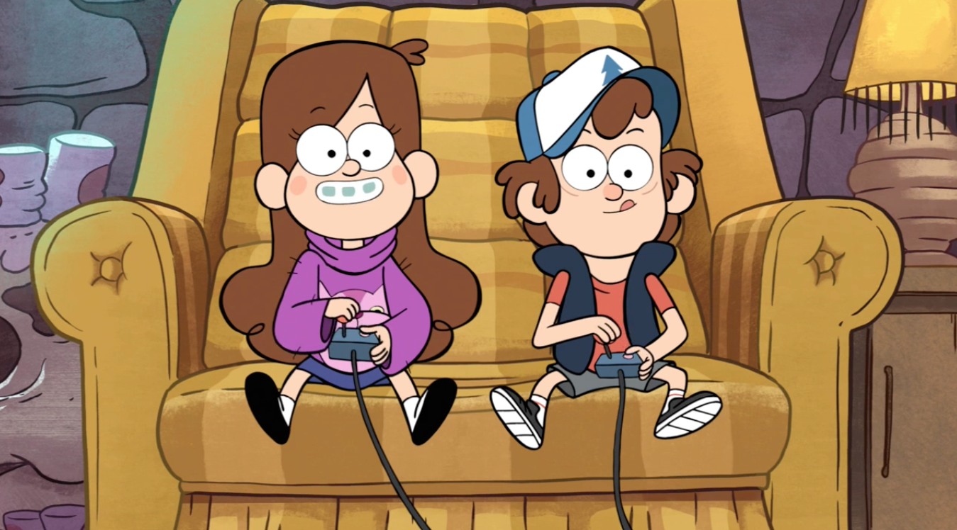 Image   S1E4 Playing Videogames.png | Gravity Falls Wiki | Fandom Powered By Wikia - Playing Video Games, Transparent background PNG HD thumbnail