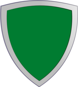 Plian Green Security Shield Clip Art - Security Shield, Transparent background PNG HD thumbnail