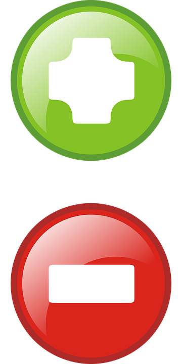 Plus Minus Icons Symbols Red Button Green Add - Plus And Minus, Transparent background PNG HD thumbnail