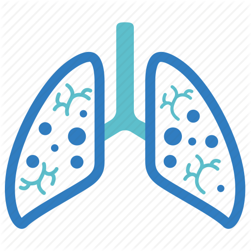 Cancer, Emphysema, Lungs, Pneumonia, Pulmonology, Smoked, Tuberculosis Icon - Pneumonia, Transparent background PNG HD thumbnail