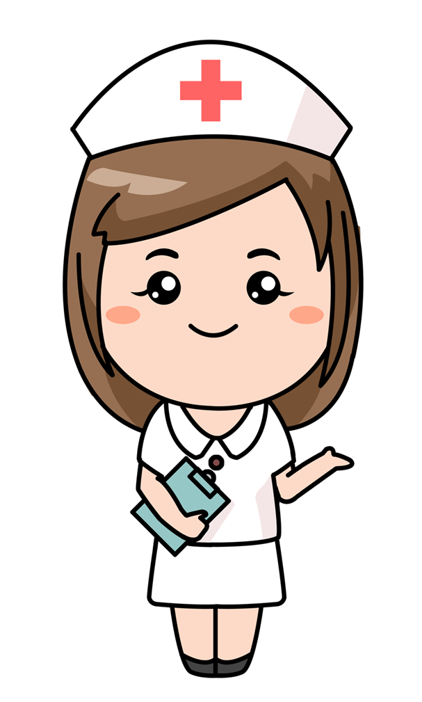 Png 607X1009 Nurse Clip Art Transparent Background - Nurse, Transparent background PNG HD thumbnail