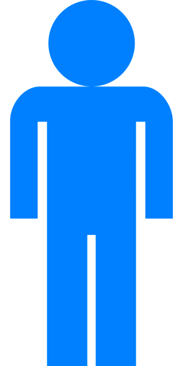 Bonhomme Allumette Stickman Homme · Images Vectorielles Gratuites Sur Pixabay - Bonhomme Bleu, Transparent background PNG HD thumbnail