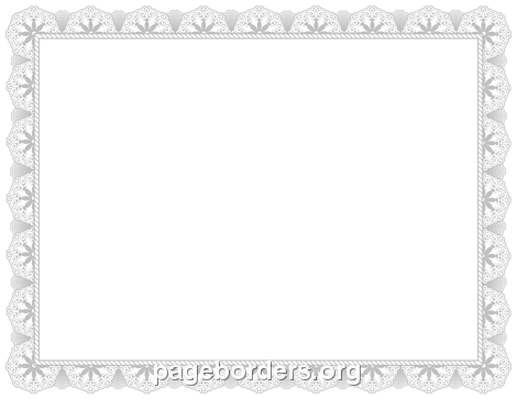Png Certificate Borders Free - Silver Certificate Border, Transparent background PNG HD thumbnail