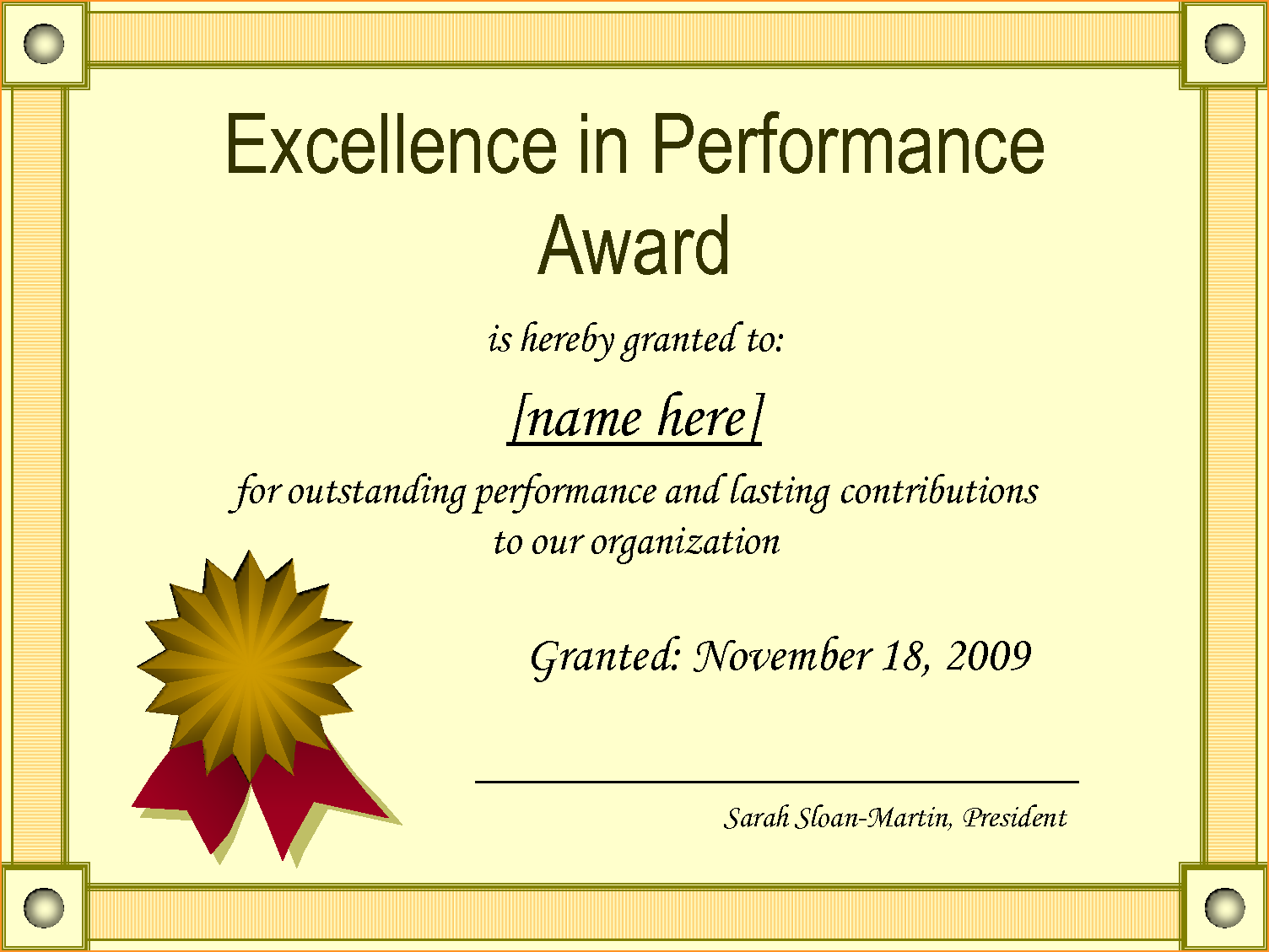Silver Award Certificate Template.png · Award Certificate Template.16774641. Png Hdpng.com  - Certificates Award, Transparent background PNG HD thumbnail