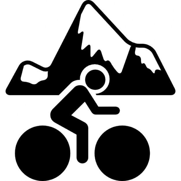Cycling Mountain Bike icon. P