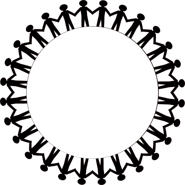 Download This Image As: - Circle Of Hands, Transparent background PNG HD thumbnail