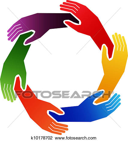 Hands In Circle - Circle Of Hands, Transparent background PNG HD thumbnail