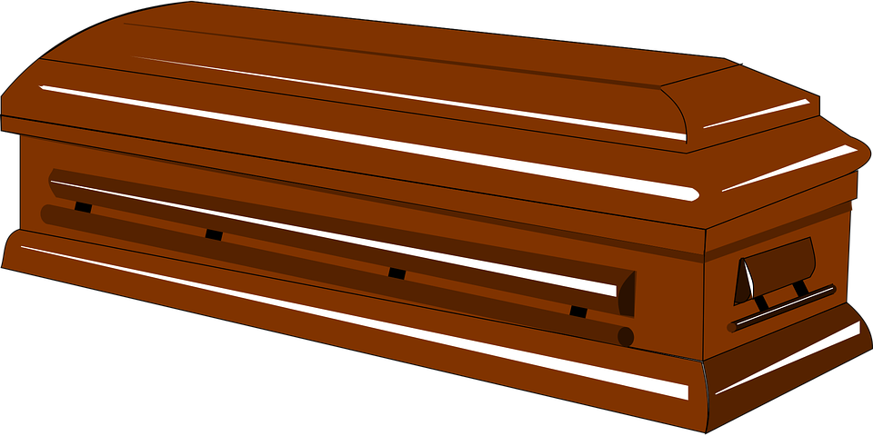 The coffin opened, Vector Png