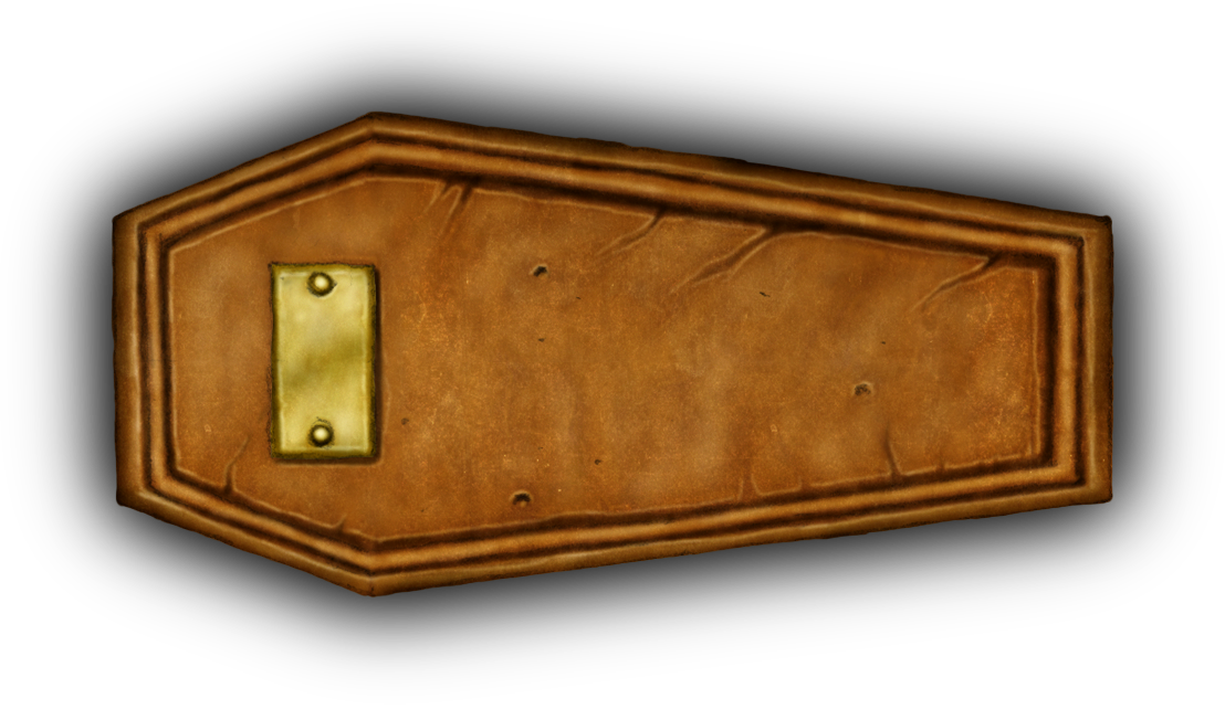 Coffin PNG Stock by Roy3D Plu