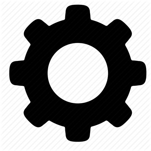 Cog, Gear, Preferences, Settings Icon - Cogs Gears, Transparent background PNG HD thumbnail