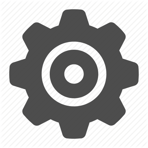Cog, Gear, Settings, Sprocket Icon - Cogs Gears, Transparent background PNG HD thumbnail