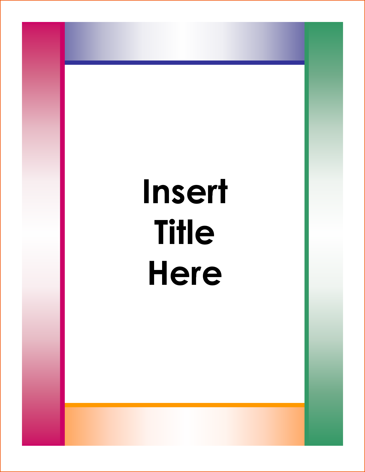 Report Title Page Template Galleryhip Com The Hippest Galleries - Cover Page, Transparent background PNG HD thumbnail