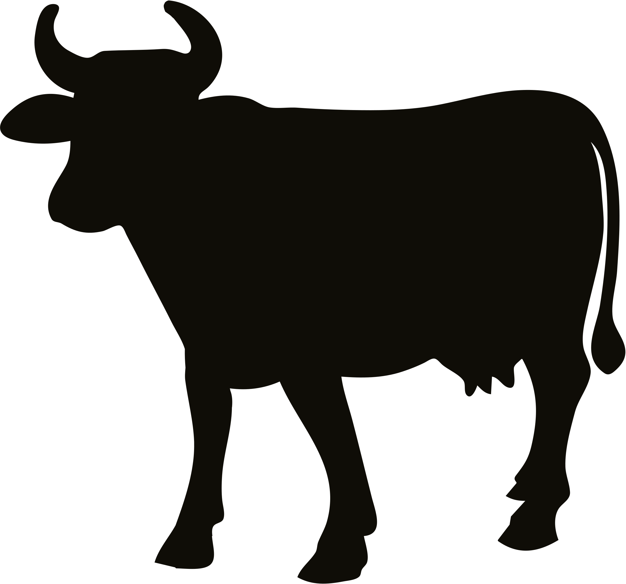 New 2018 Images Cow Vector Free Download. Cow Clip Art Black And White. Cow Outline Png. Cow Clipart Vector Free. - Cow Black And White, Transparent background PNG HD thumbnail