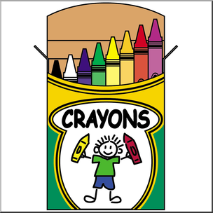 Clip Art: Crayon Box Color I Abcteach Pluspng.com   Preview 1 - Crayon Box, Transparent background PNG HD thumbnail