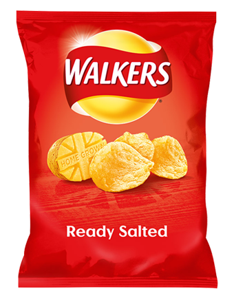 Walkers Crisps Ready Salted - Crisps, Transparent background PNG HD thumbnail
