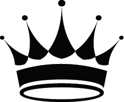 247X204 Queen Crown Black And White Clipart - Crown Black And White, Transparent background PNG HD thumbnail