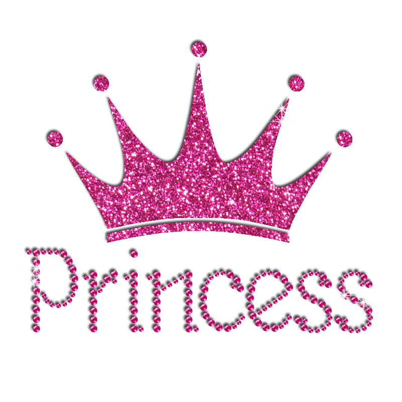 cartoon princess crown vector