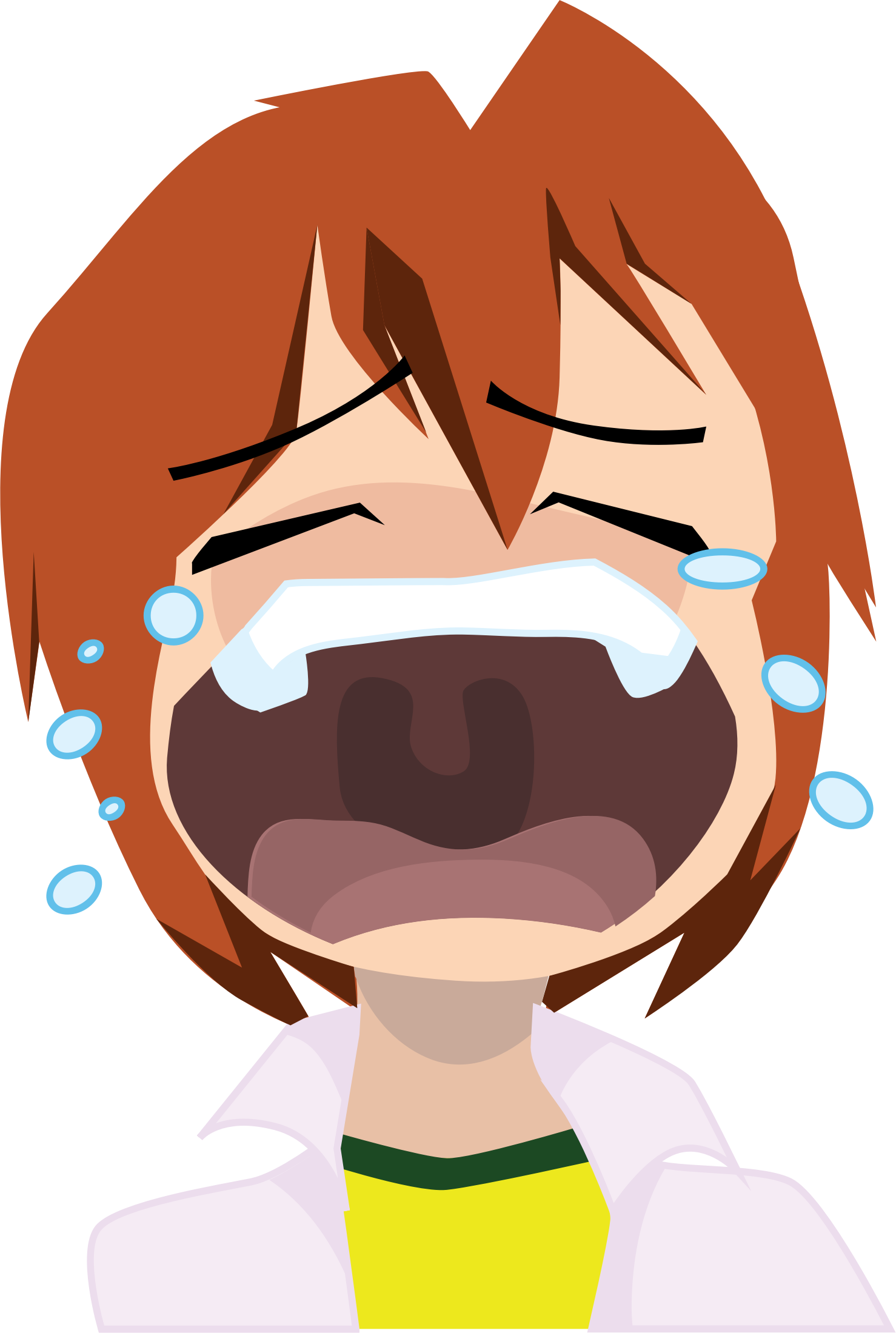 Big Image (Png) - Crying, Transparent background PNG HD thumbnail