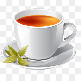 Cup Of Tea, Cup, Tea, Green Leaves Png Image - Cup Of Tea, Transparent background PNG HD thumbnail