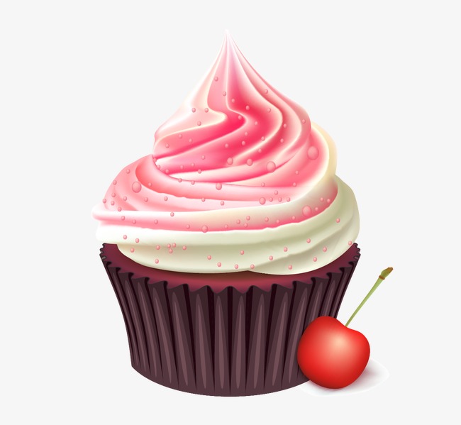 Cherry Cupcakes, Cup Cake, Cherry, Cherry Vector Free Png And Vector - Cupcakes Pictures, Transparent background PNG HD thumbnail