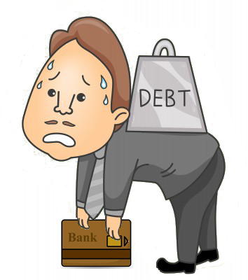 Pay Off Bad Debt - Debt, Transparent background PNG HD thumbnail