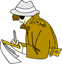 Png Detective Cartoon - Boy Detective, Transparent background PNG HD thumbnail