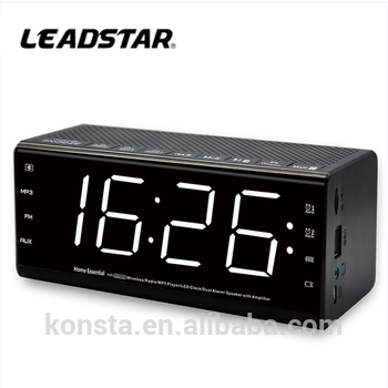 Dijital Radyo Saat, Am/fm Radyo Çalar Saat, Dev Çalar Saat - Digital Alarm Clock, Transparent background PNG HD thumbnail