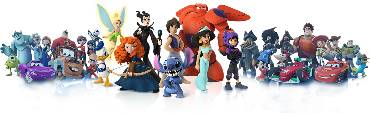 Characters Disney Originals Lineup.png - Disney Characters, Transparent background PNG HD thumbnail