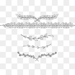 European Style Lace Separator Bar, Dividing Line, Frame, Horizontal Flowers Png And - Divider Lines, Transparent background PNG HD thumbnail