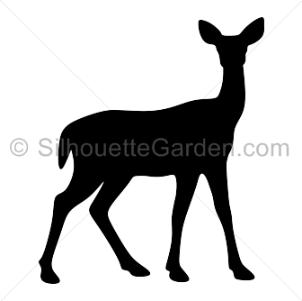 Deer silhouette 55