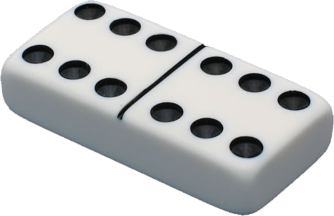6 6 Domino Example - Domino, Transparent background PNG HD thumbnail