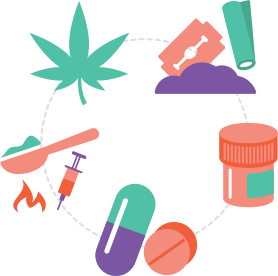 Drug Addiction Cycle, PNG Drug Abuse - Free PNG