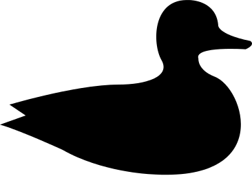 Png Duck Black And White Hdpng.com 366 - Duck Black And White, Transparent background PNG HD thumbnail