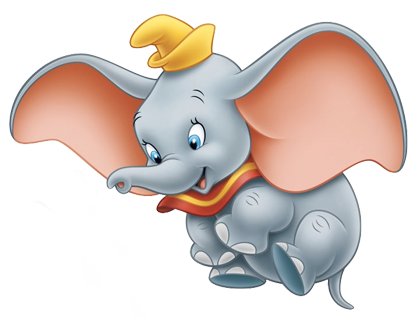 Disney Dumbo The Elephant Cartoon Clip Art - Dumbo Elephant, Transparent background PNG HD thumbnail