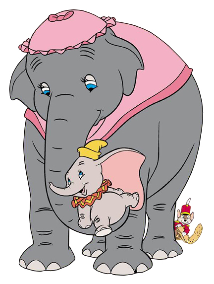 Dumbo Mrs Jumbo.png - Dumbo Elephant, Transparent background PNG HD thumbnail