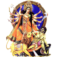 Goddess Durga Maa Png Picture Png Image - Durga, Transparent background PNG HD thumbnail