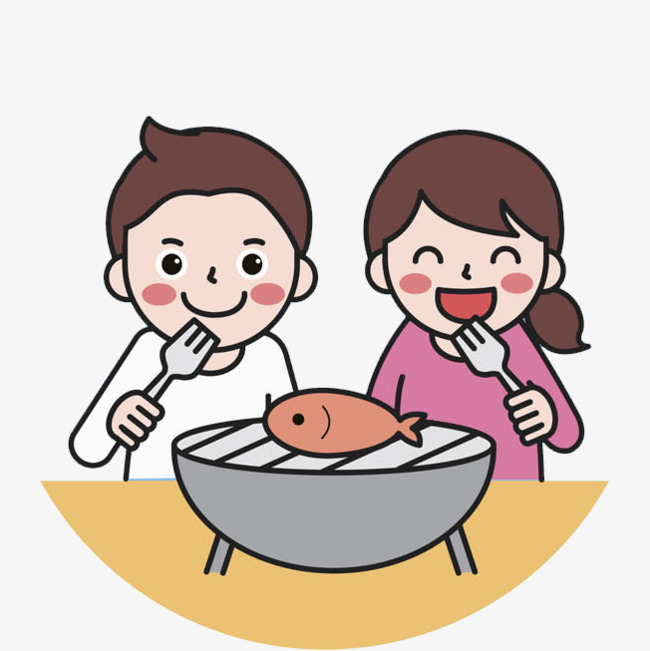A Child Eating Fish, Child, Gladly, Eat Fish Png Image And Clipart - Eat, Transparent background PNG HD thumbnail